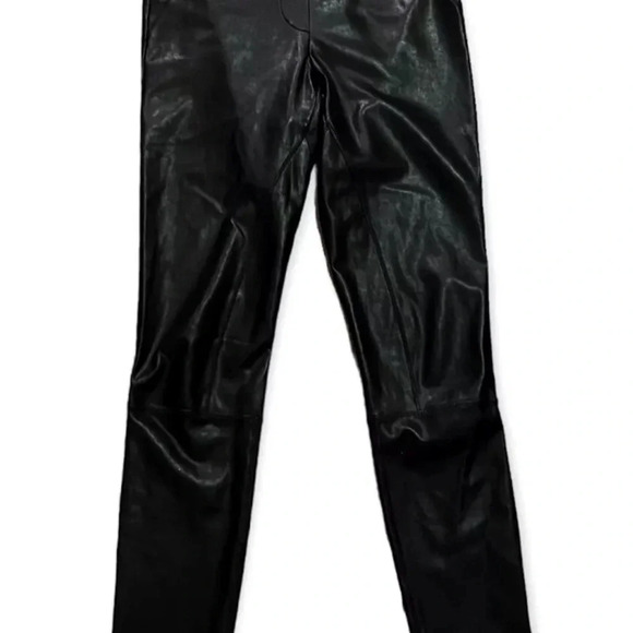 Aritzia Wilfred Free faux leather leggings edgey fall blogger favorite club - Picture 4 of 4